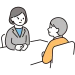 Business Person Woman Who Consults SVG Icon